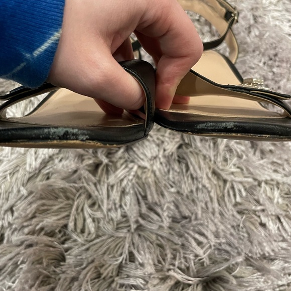 Essex Lane Saviana Sandal Black 7 1/2 - Picture 5 of 9